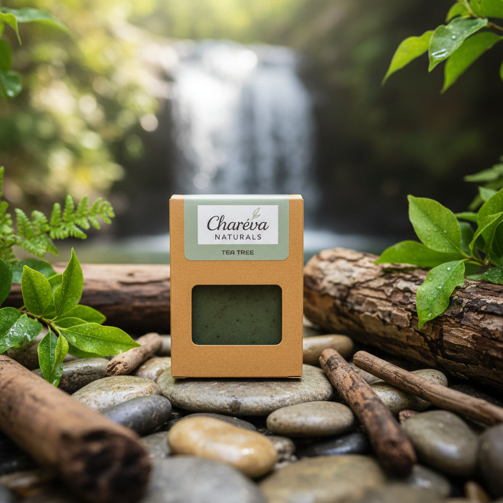 Activated Charcoal Soap Bar | Natural | Charèva Naturals